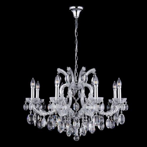 подвесная люстра crystal lux hollywood sp8 chrome в Мурманске