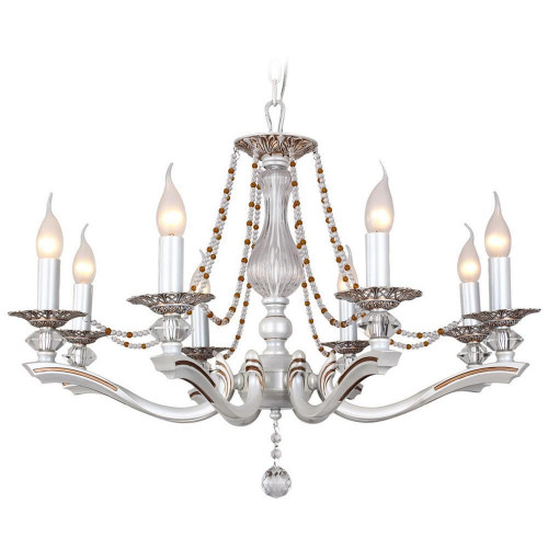 подвесная люстра idlamp eloisa 259/8-whiteplatina в Мурманске