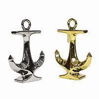 набор из 2 декоратинвых якорей silver and gold в Мурманске
