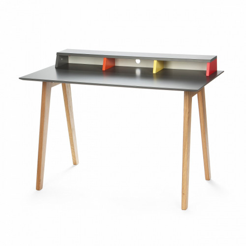 письменный стол aston темный с цветными вставками в Мурманске