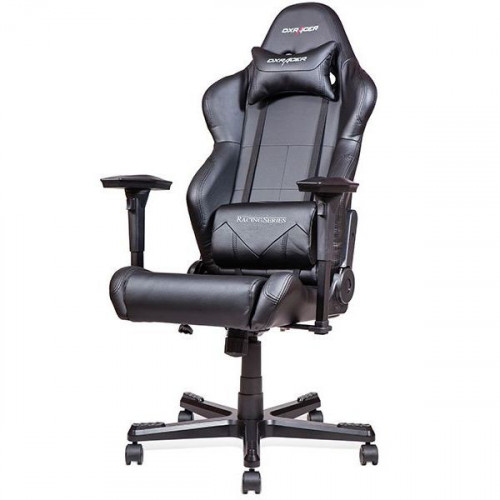 кресло геймерское dxracer racing черно-серое в Мурманске