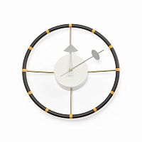 часы steering wheel настенные черный+желтый/black+yellow в Мурманске