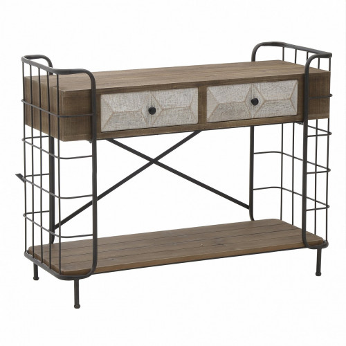 консоль met wood коричневая в Мурманске