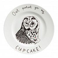 тарелка owl protect you my cup cake в Мурманске