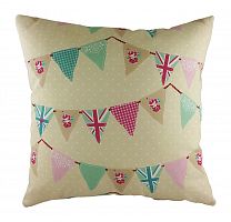 подушка с принтом bunting pink в Мурманске