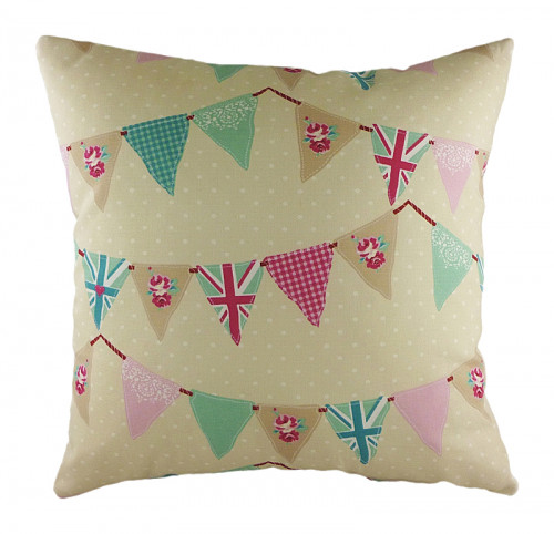 подушка с принтом bunting pink в Мурманске