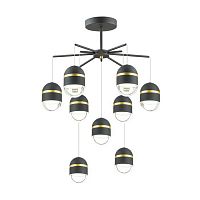 подвесная светодиодная люстра odeon light minion 4118/45cl в Мурманске