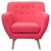 кресло fuller red розовое в Мурманске