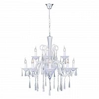 дизайнерская подвесная люстра spot light rosano 5193120 белая в Мурманске