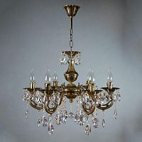 подвесная люстра ambiente aria 8818/6 pb tear drop в Мурманске