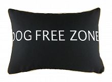 подушка с надписью dog free zone в Мурманске