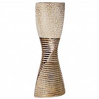ваза керамика золотая 16х10,3х42,5 в Мурманске
