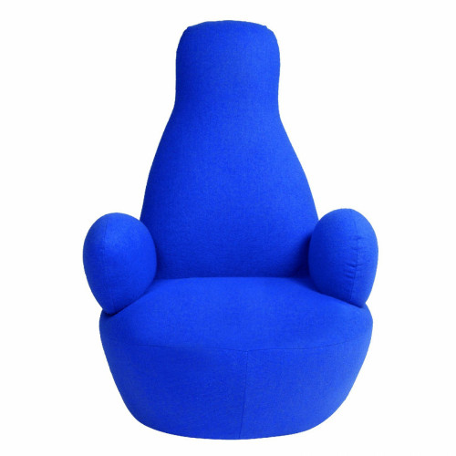 кресло bottle chair синее в Мурманске
