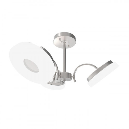 потолочная светодиодная люстра idlamp frittelle 107/3pf-ledwhitechrome в Мурманске