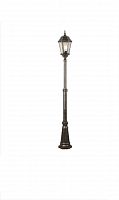 садово-парковый светильник arte lamp genova a1207pa-1bn в Мурманске
