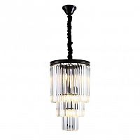 подвесная люстра newport 31110/s black+gold в Мурманске
