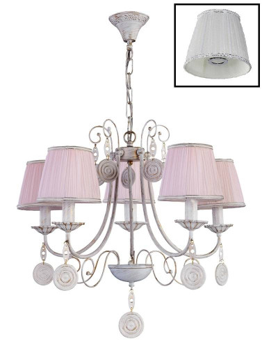 подвесная люстра crystal lux emilia sp5 в Мурманске