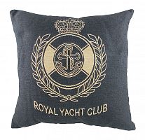 подушка с гербом королевского royal yacht club denim в Мурманске