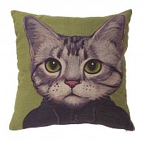 подушка с принтом mr. cat в Мурманске