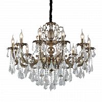 подвесная люстра omnilux grosseto oml-77733-12 бронза в Мурманске