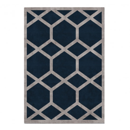 ковер ahston blue 200x290 синий в Мурманске