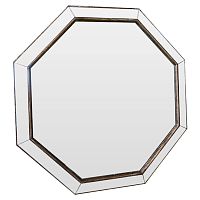 зеркало серебряное венецианское восьмиугольное большое octagon в Мурманске