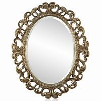 овальное зеркало настенное золото шербур florentine silver/98 в Мурманске