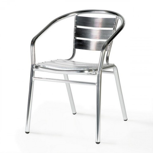 стул алюминевый милан silver metallic в Мурманске