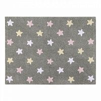 ковер stars tricolor серо-розовый в Мурманске