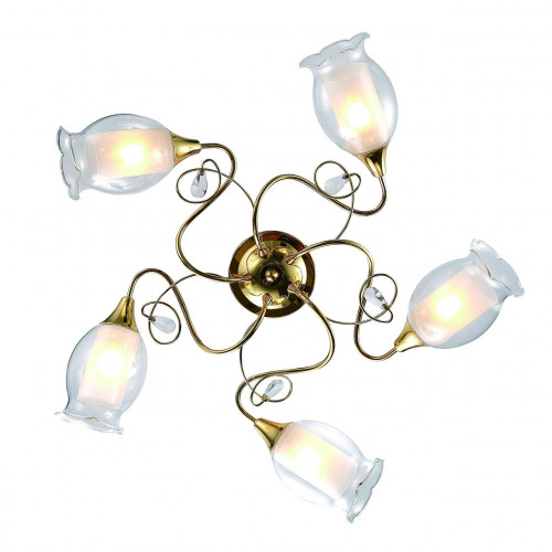 потолочная люстра arte lamp mughetto a9289pl-5go в Мурманске