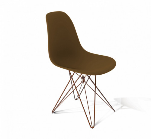 стул dsr коричневый s50 (eames style) в Мурманске