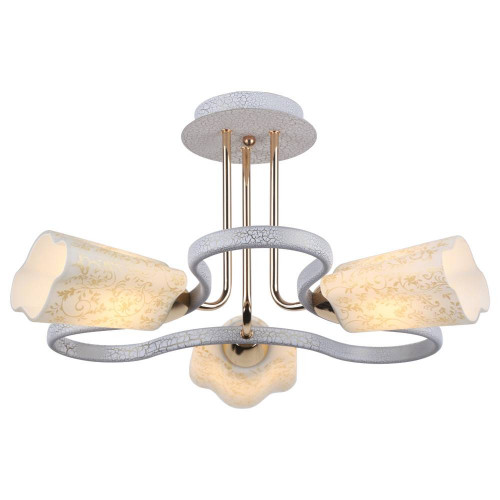 потолочная люстра arte lamp romola a8182pl-3wg белая в Мурманске