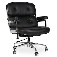 кресло eames style lobby chair черное в Мурманске