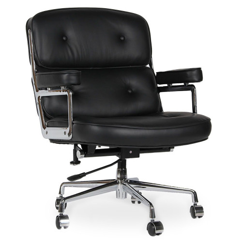 кресло eames style lobby chair черное в Мурманске
