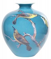 ваза настольная turdus blue low в Мурманске