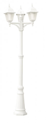 садово-парковый светильник arte lamp bremen a1017pa-3wh в Мурманске