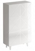 шкаф kristal с узором белый в Мурманске