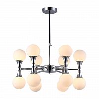 подвесная люстра arte lamp a9162lm-12cc белая в Мурманске
