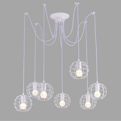 подвесная люстра arte lamp a1110sp-7wh в Мурманске