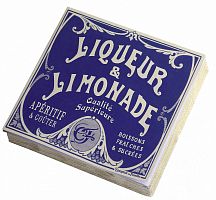 салфетки ликер и лимонад шт.(бумага,хсм) comptoir de famille в Мурманске