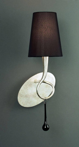 бра mantra paola painted silver 3538 чёрный в Мурманске