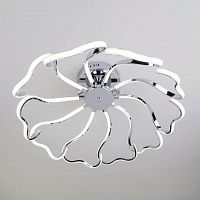 потолочный светодиодный светильник eurosvet begonia 90095/10 хром в Мурманске