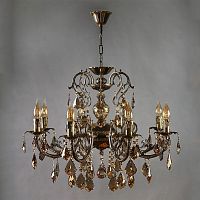 подвесная люстра ambiente alicante 8888/8 pb honey leaf в Мурманске