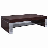 столик журнальный low silver brown коричневый, серый в Мурманске