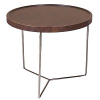 стол кофейный wood b коричневый в Мурманске