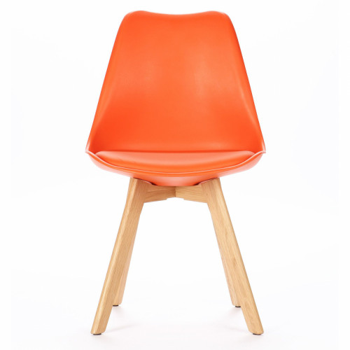 стул sephi (eames style) оранжевый в Мурманске