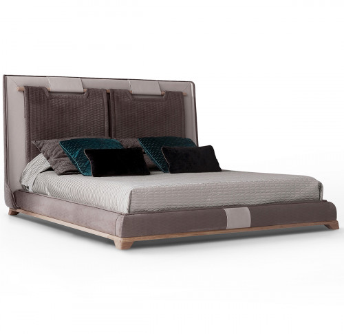 кровать двуспальная 160х200 серая tecni nova wood в Мурманске