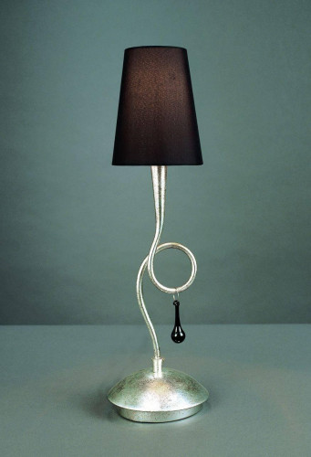 настольная лампа mantra paola painted silver 3535 в Мурманске