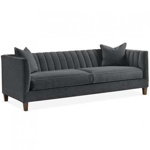 диван penelope sofa прямой серый в Мурманске