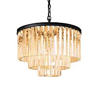 подвесной светильник odeon 6 black/amber от delight collection в Мурманске